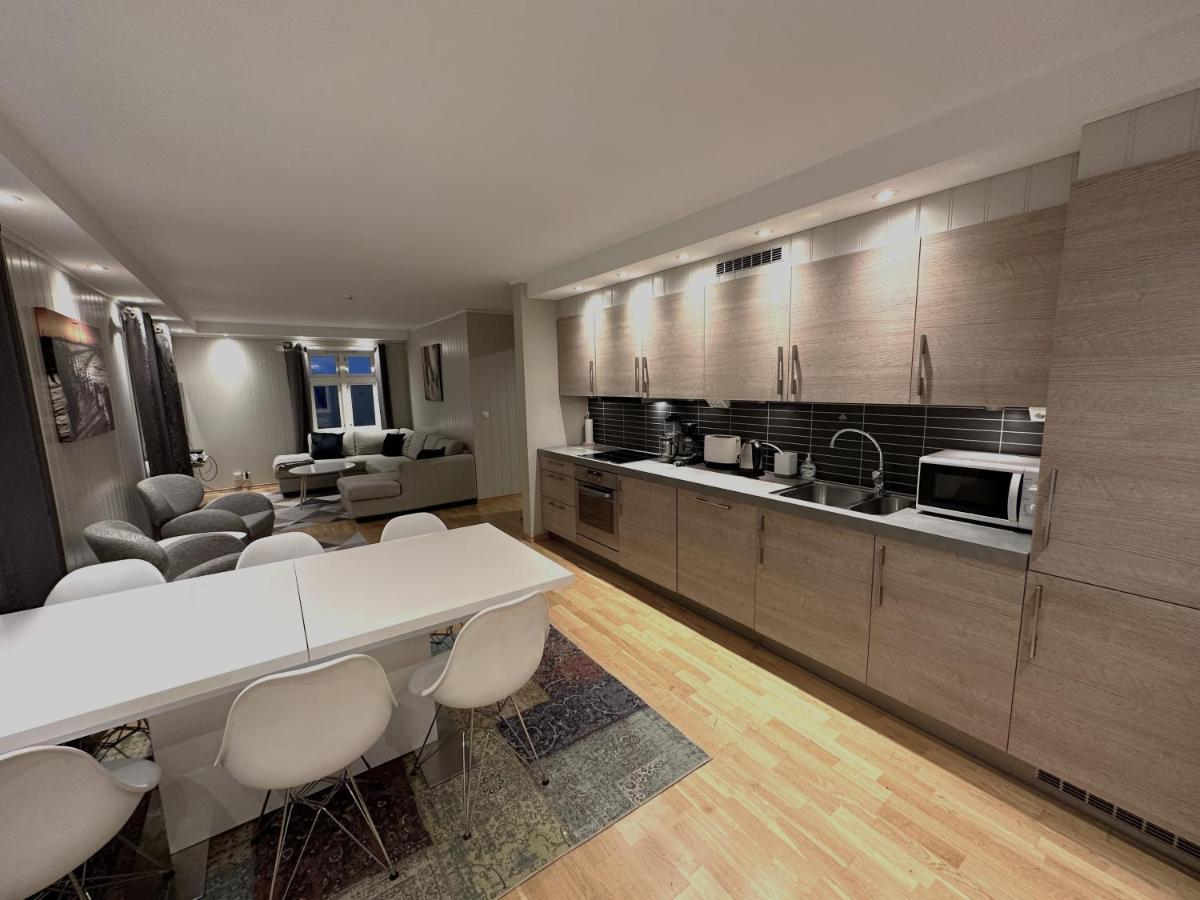 נרוויק Stetind - Modern Apartment With Free Parking מראה חיצוני תמונה