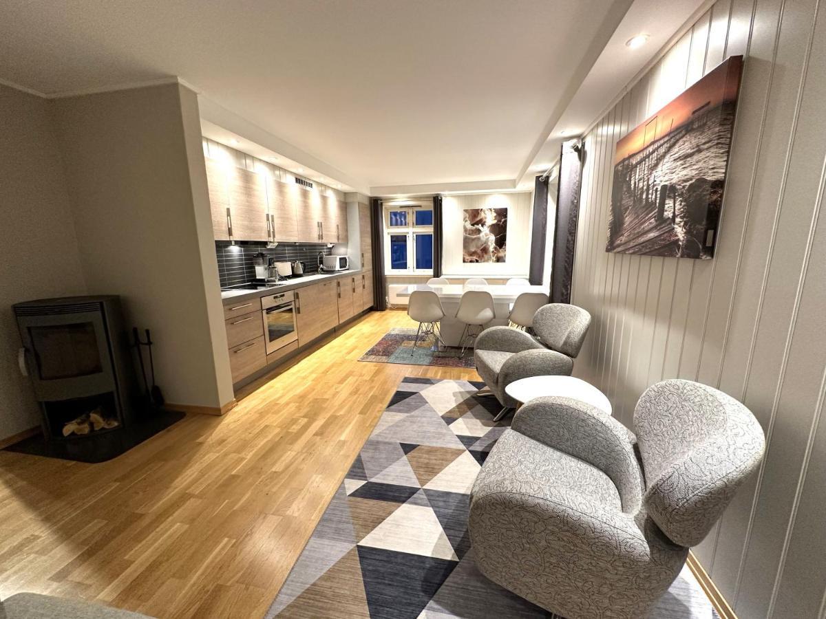 נרוויק Stetind - Modern Apartment With Free Parking מראה חיצוני תמונה
